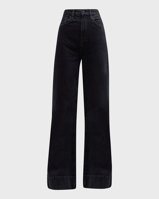 Ms. Onassis High Rise Wide-Leg Jeans